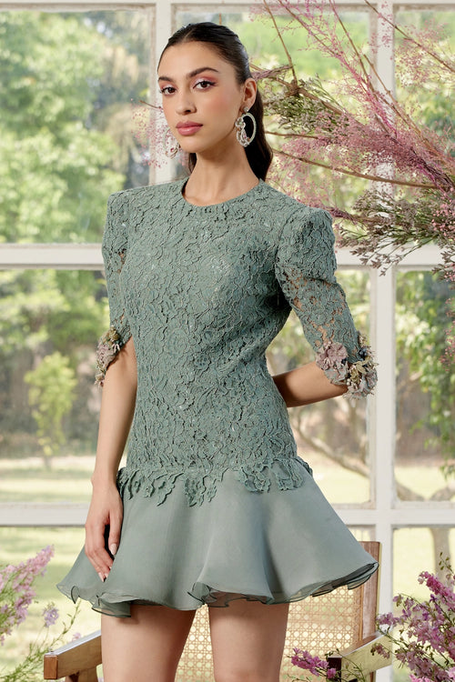 Portia Blu Doll Dress