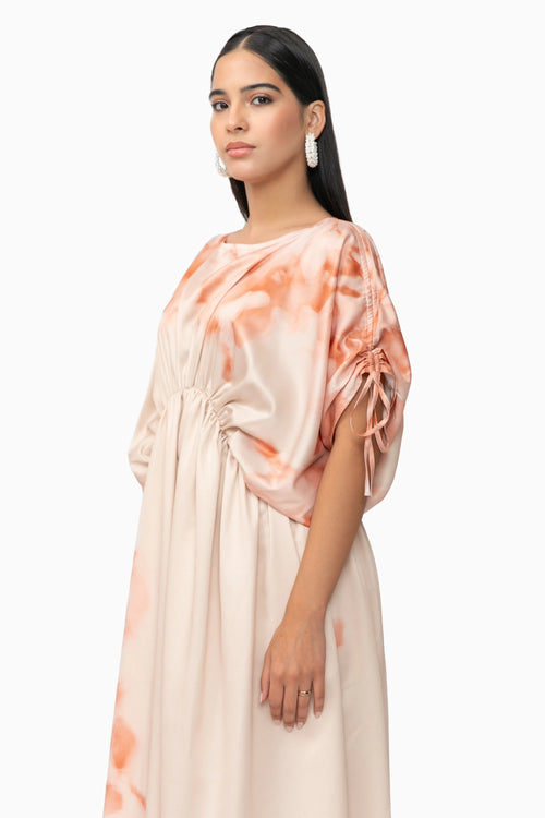 Peach Zenya Dress