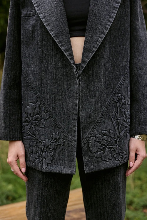 Joanne Blazer with Bootcut Pants