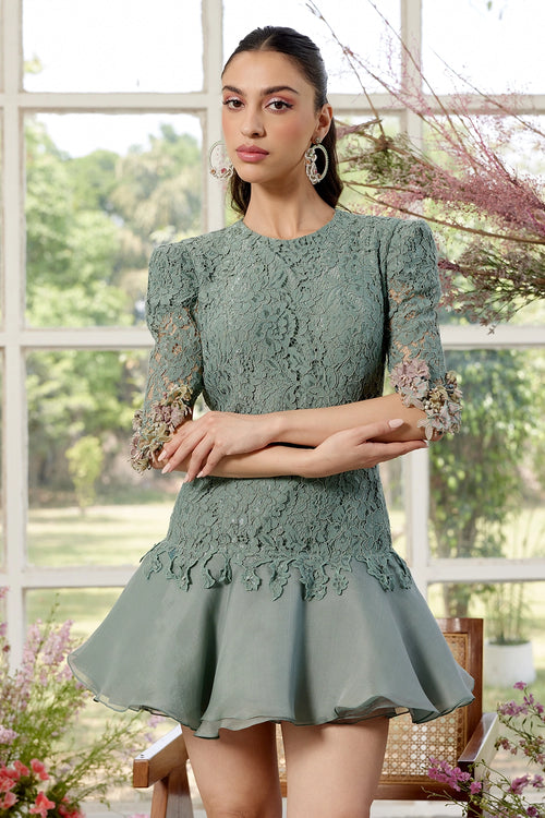 Portia Blu Doll Dress