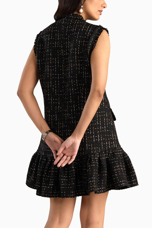 Glider Tweed Mini Dress