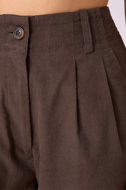 Helk Olive Needlecord Pants