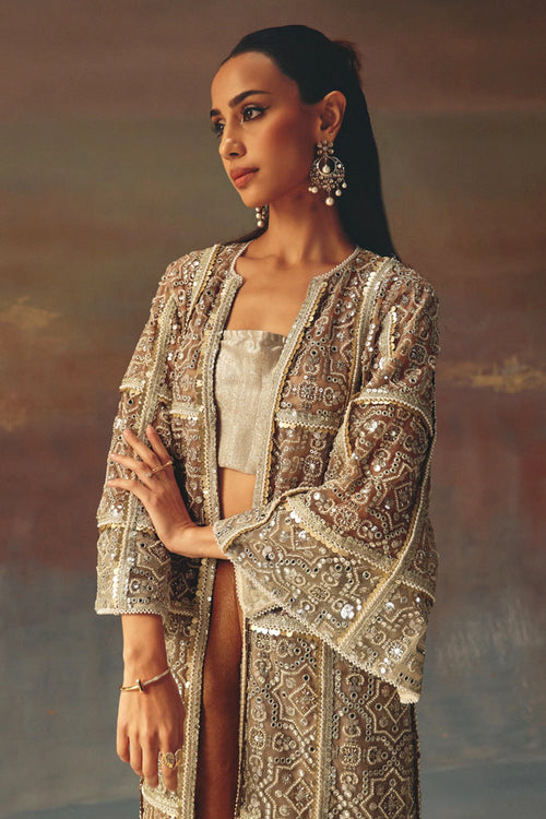 Golden Mirrorwork Bandeau