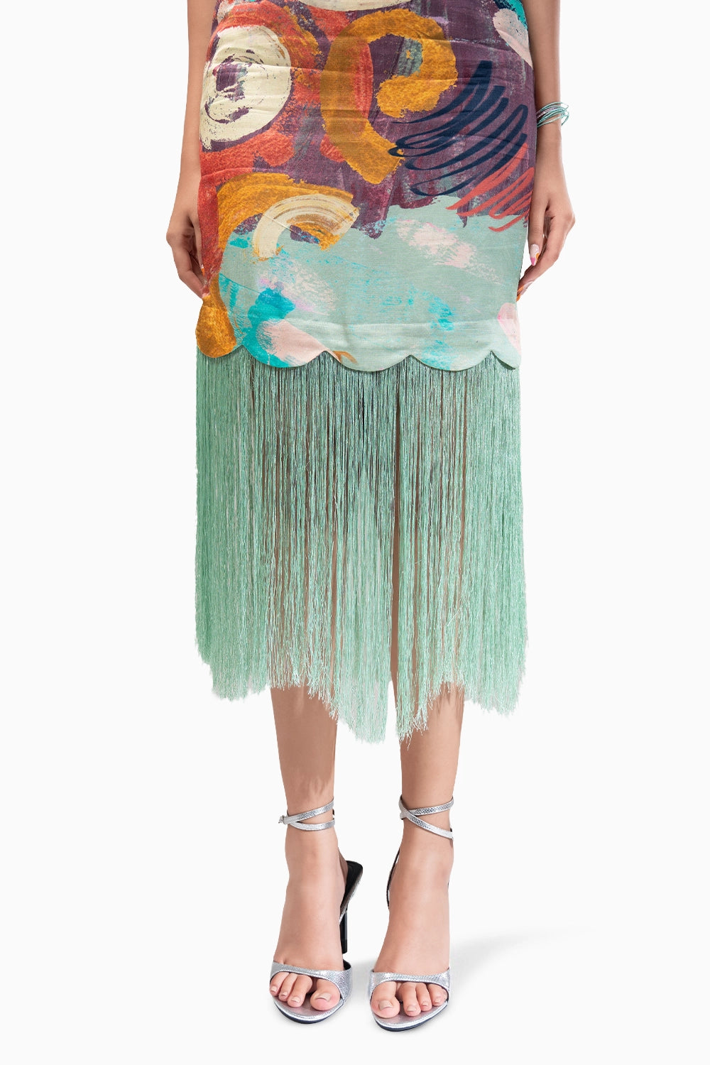Riva Fringe Dress