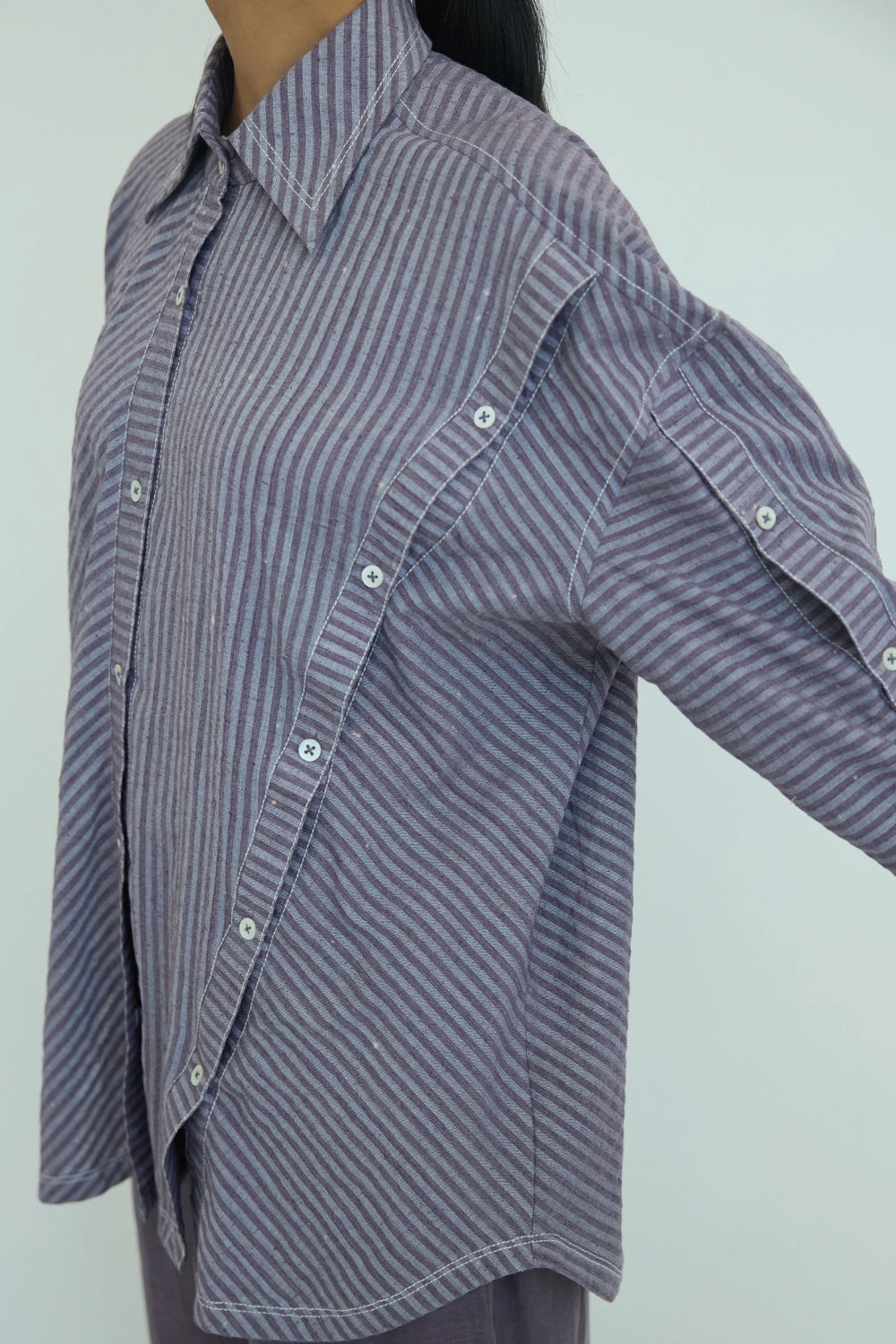 Kelly Bias Back Button Shirt