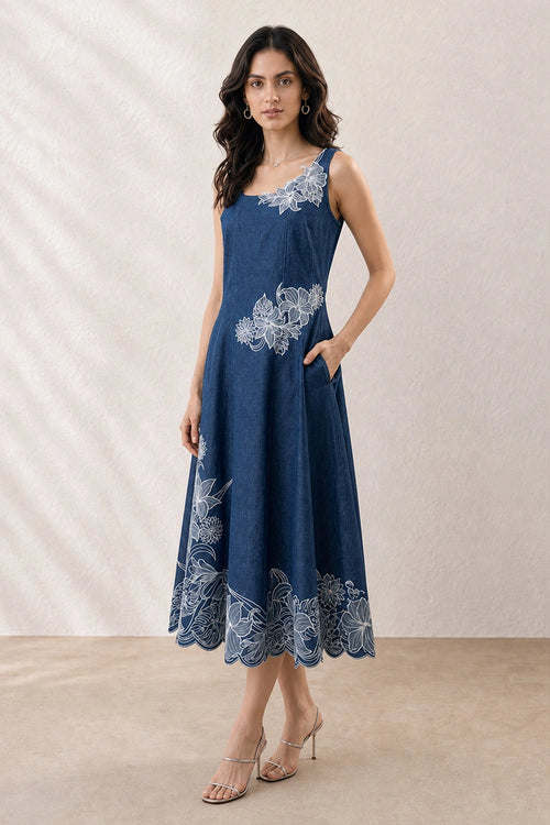 Origani Sora Midi Dress