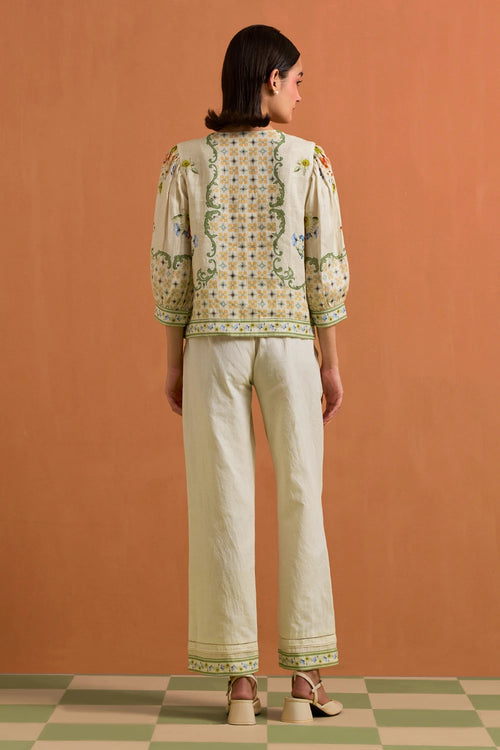 Ivory Verdant Co-ord Set