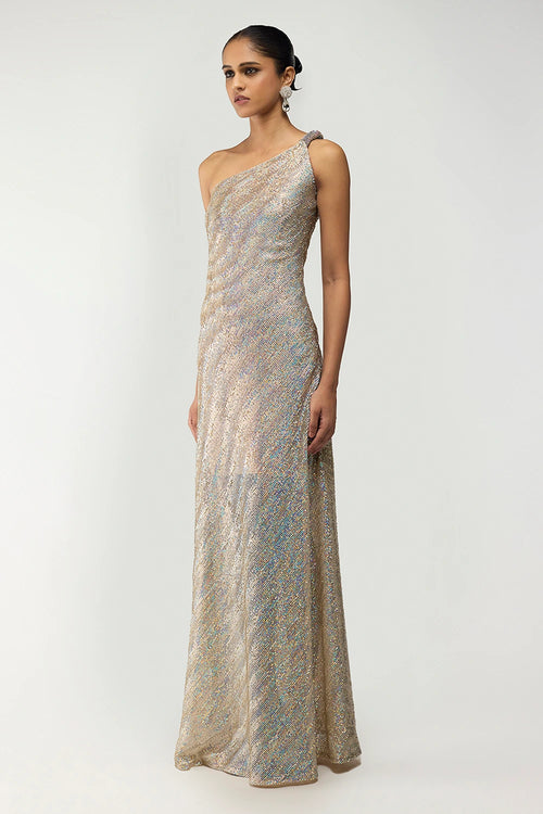 Aura One-Shoulder Dress
