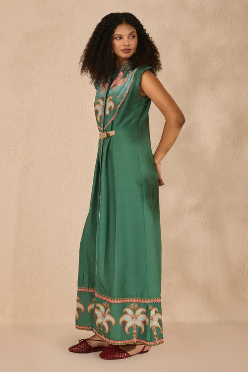 Palma Green Dress