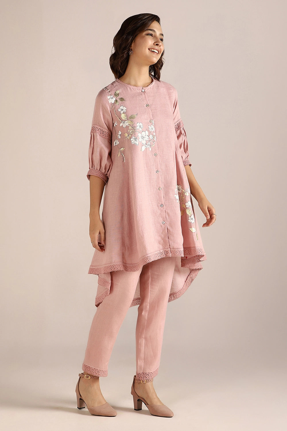 Camelia Ice Cream Cone Blush Co-ord Set