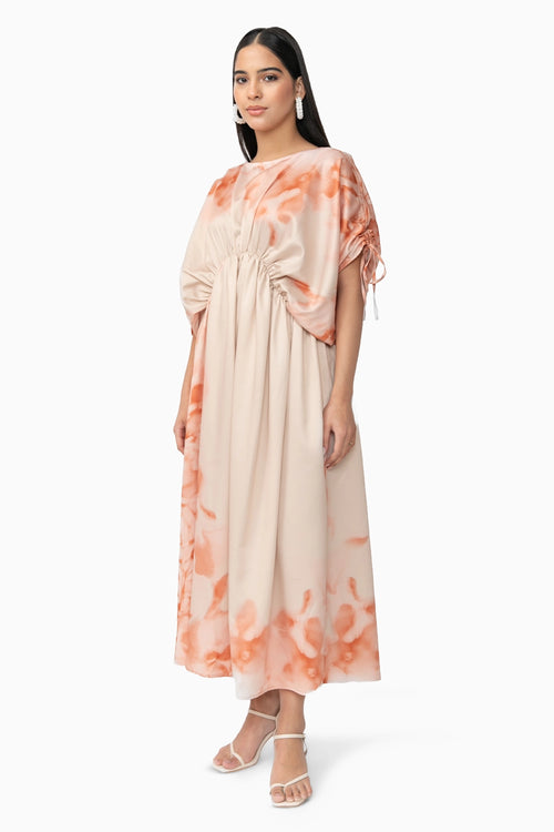 Peach Zenya Dress