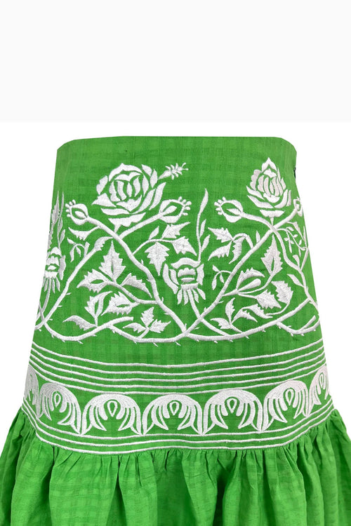 Green Espina Skirt
