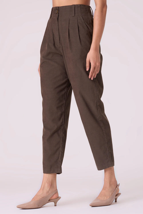 Helk Olive Needlecord Pants