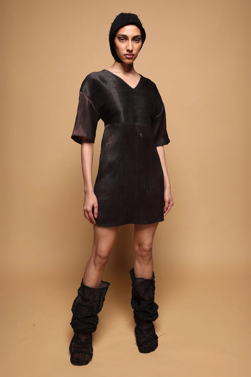 Blush Black Dress