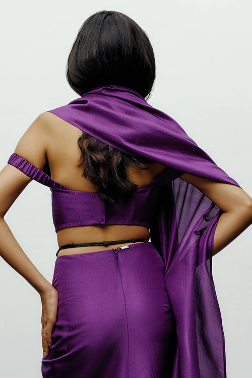 Purple Camila Blouse