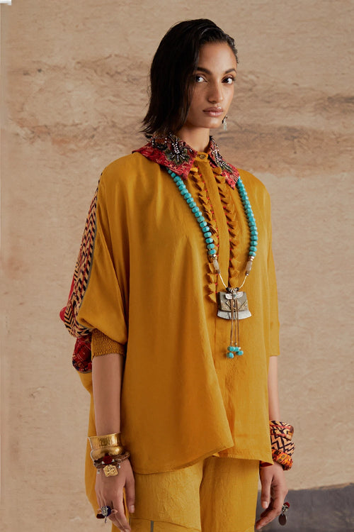Yellow Topasz Mandala Shirt