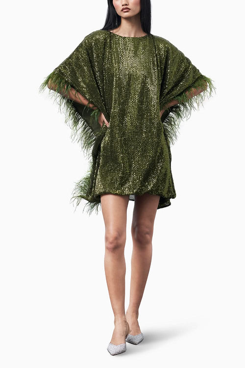 Green Hugo Dress