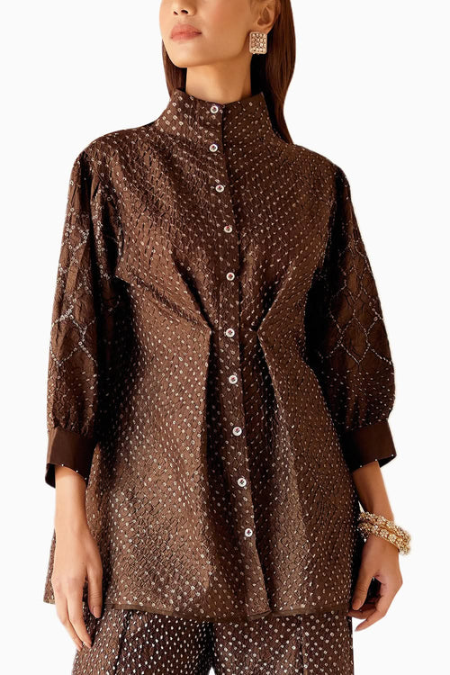 Brown Shirt Jacket