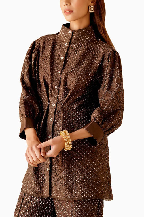 Brown Shirt Jacket