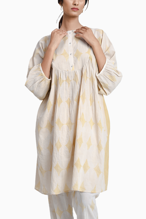 Hay Yellow Tunic & Trousers Set