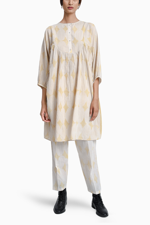 Hay Yellow Tunic & Trousers Set