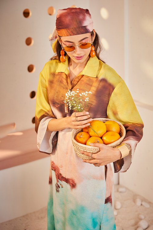 Orchid Shirt Dress