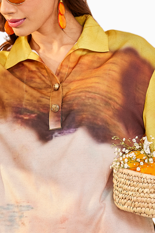 Orchid Shirt Dress