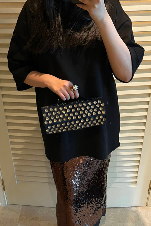 Dusky Gold Polka Fūtō Bag
