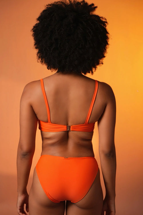 Orange Bikini Set with U Hardware
