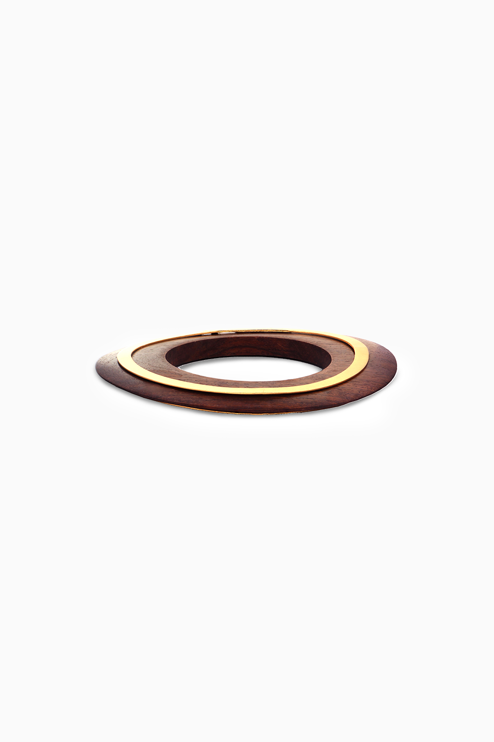 Wooden Disc Bangle