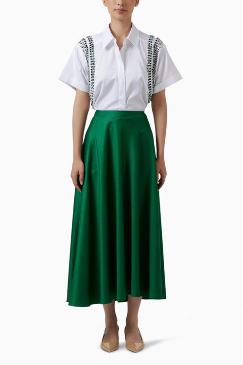 Waterfall Emerald Swarovski Shirt