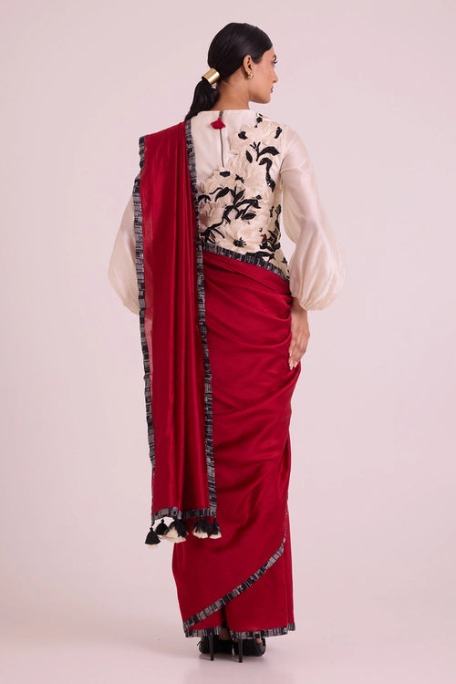 Manali Pre Draped Saree Set