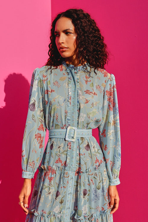 Blue Isabella Dress