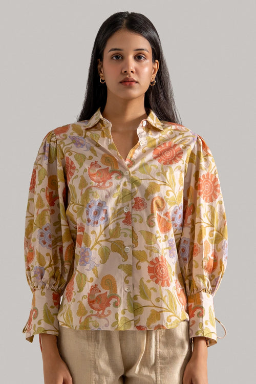 Kalamkari Mor Blouse