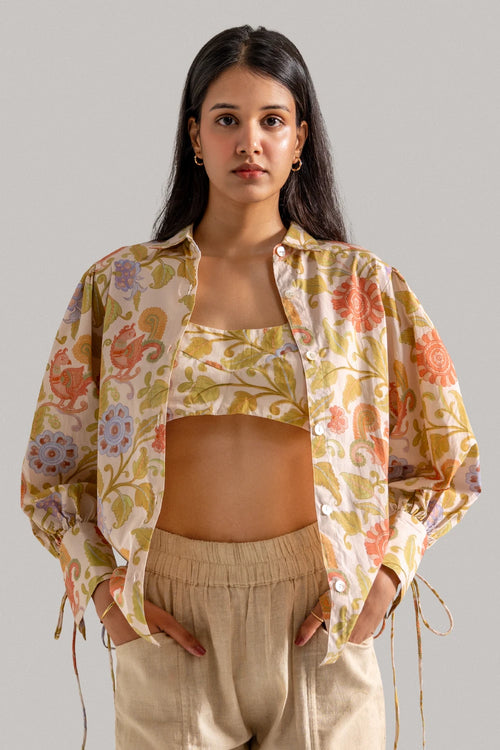 Kalamkari Mor Blouse