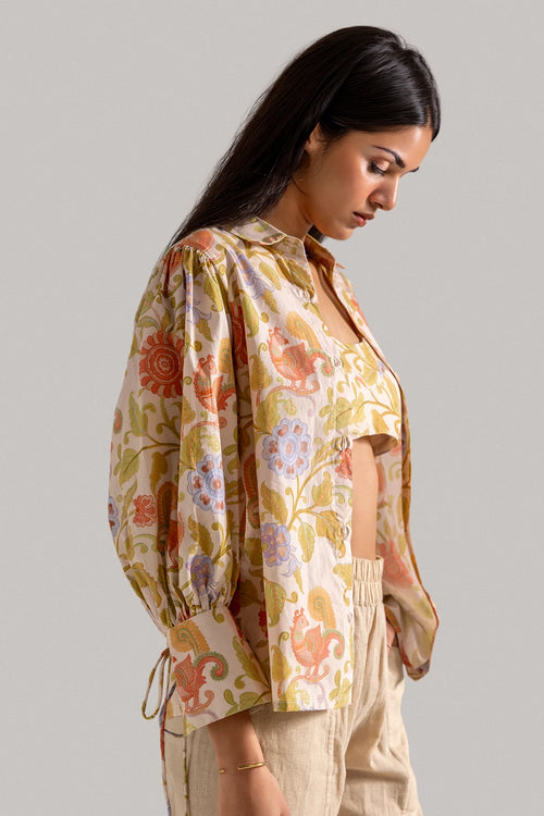 Kalamkari Mor Blouse