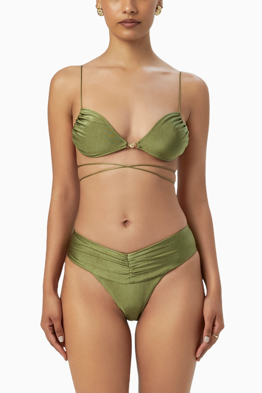 Olive Salt Bikini Bottom