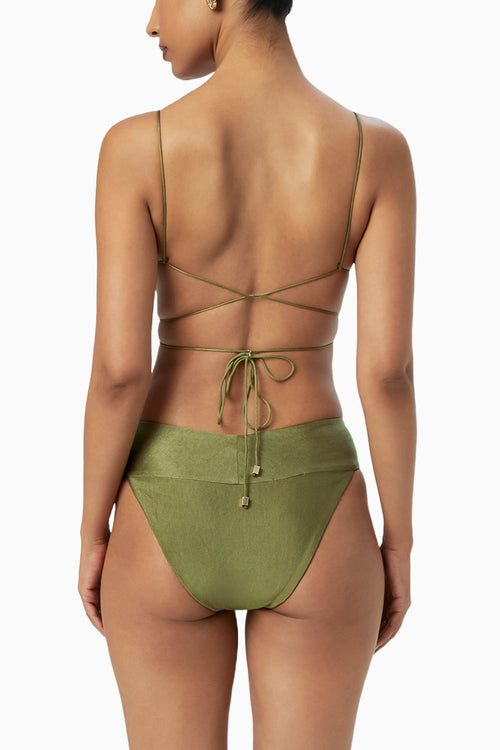 Olive Mistral Bikini Top