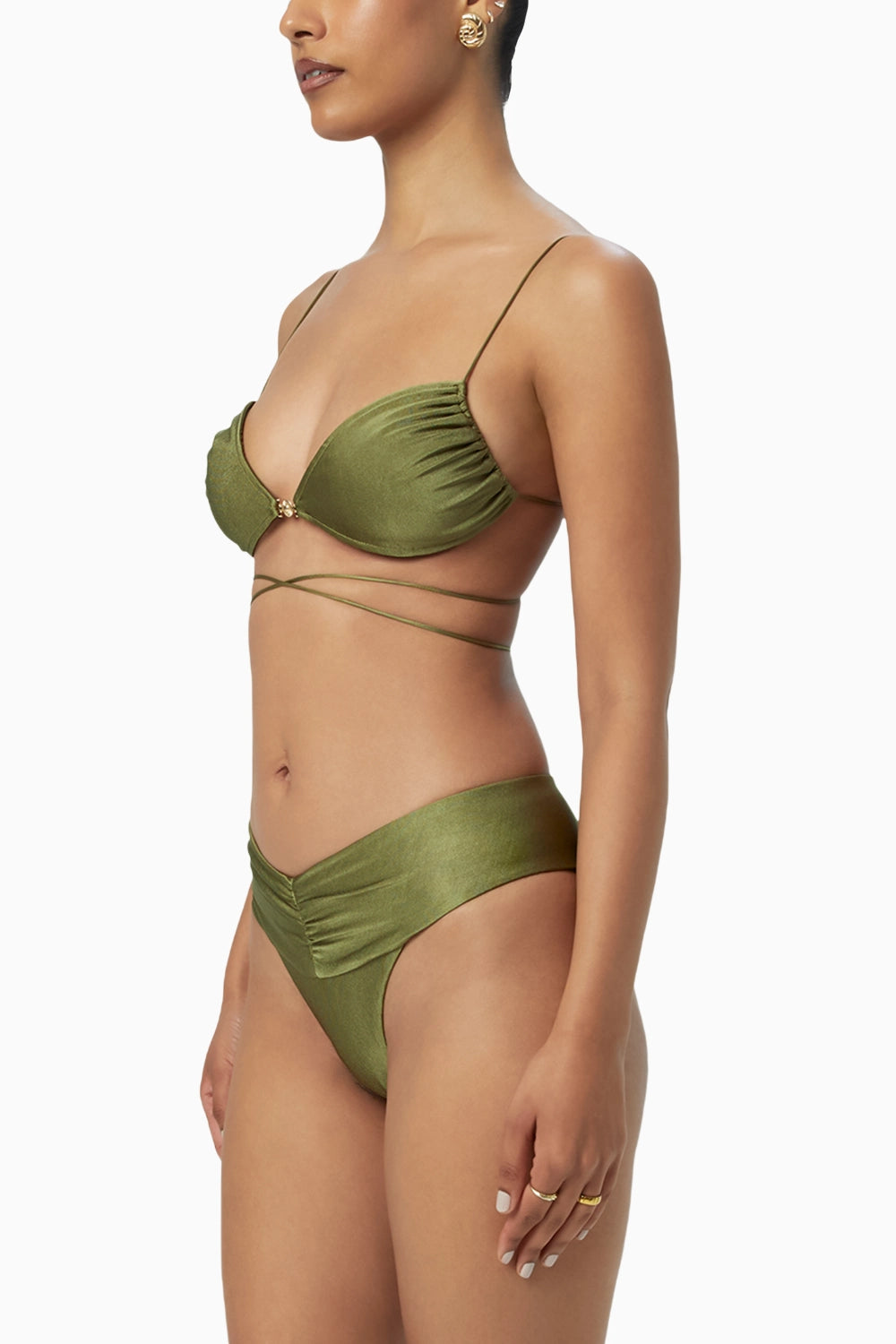 Olive Salt Bikini Bottom