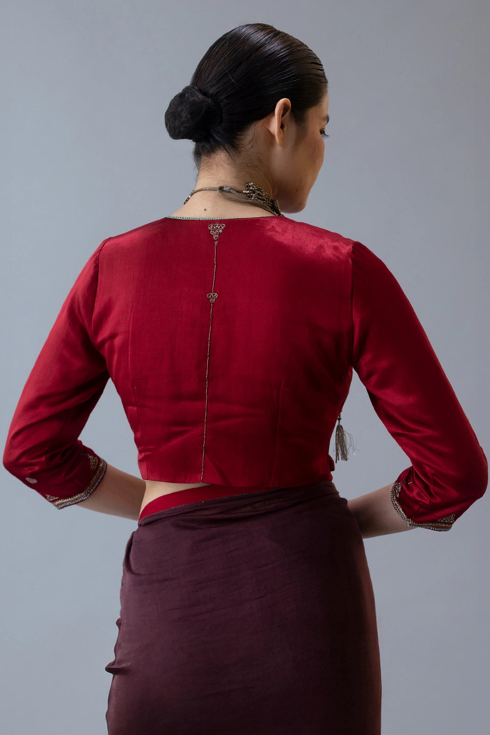 Red Dharmalad Blouse