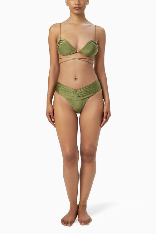 Olive Salt Bikini Bottom