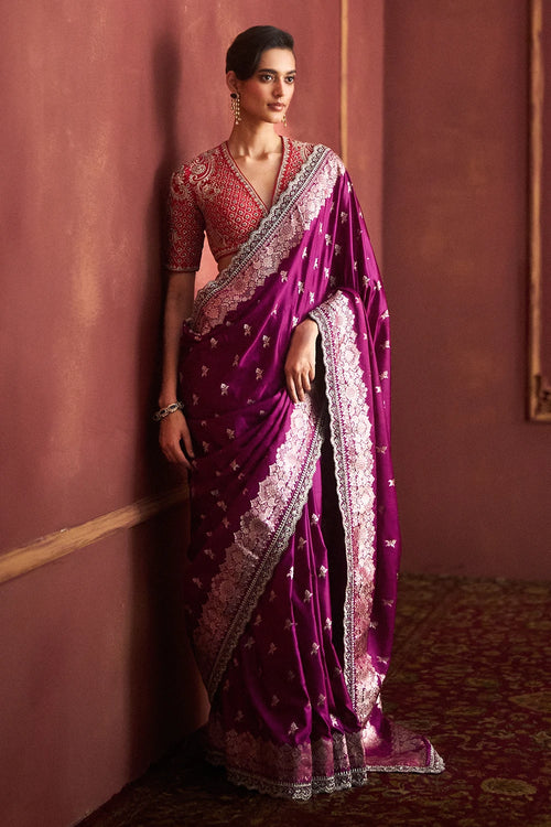 Sora Blouse with Banaras Saree