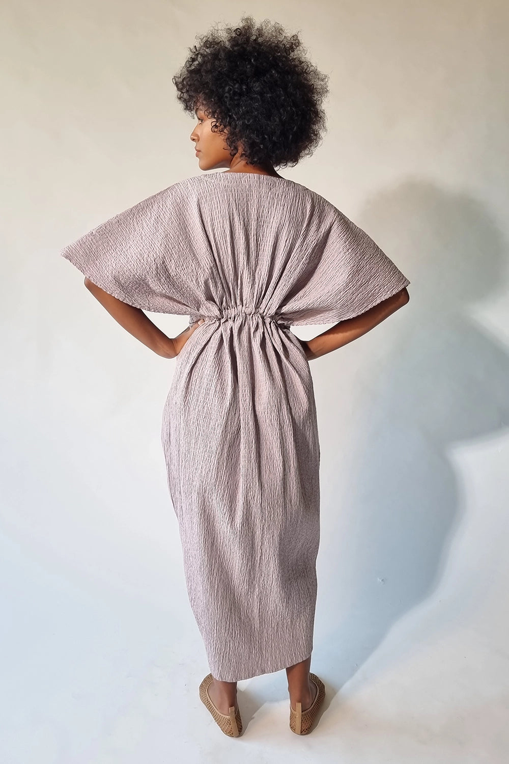 Light Lilac Dhoti Kaftan