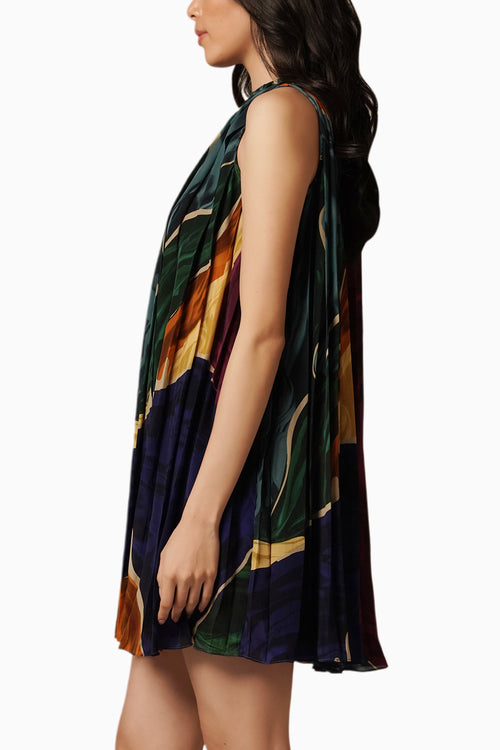 Umi Pleated Dress