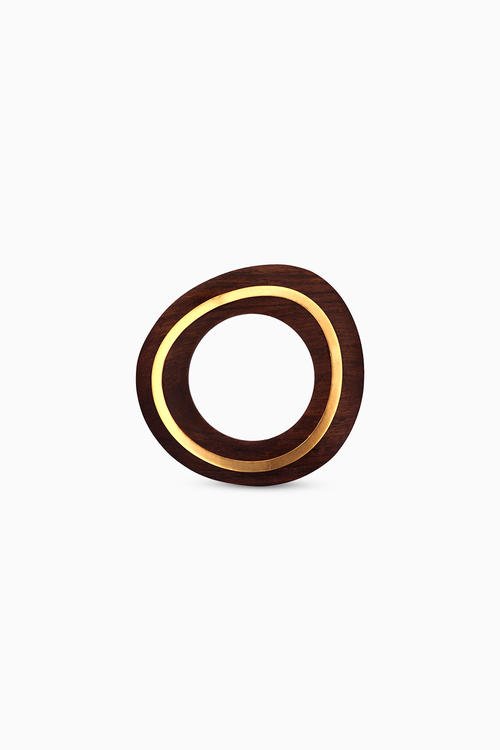 Wooden Disc Bangle