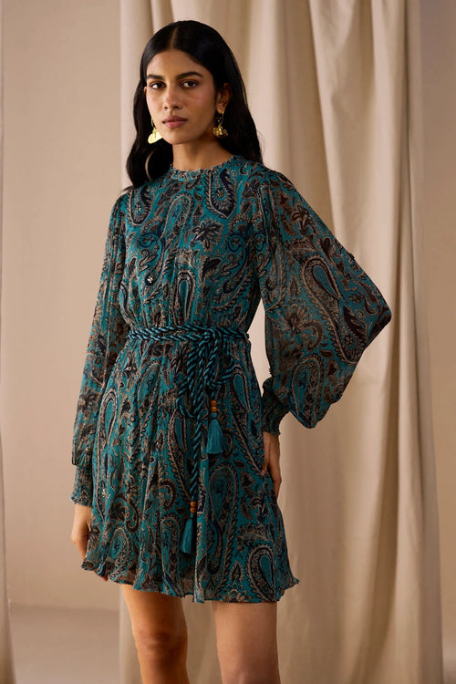 Mehr Paisley Mini Dress