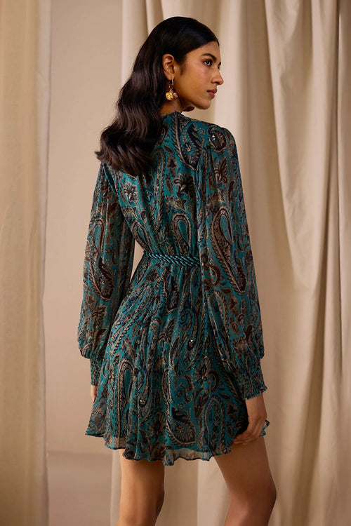 Mehr Paisley Mini Dress