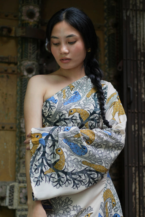 Kalpvriksh Bell Sleeve Dress