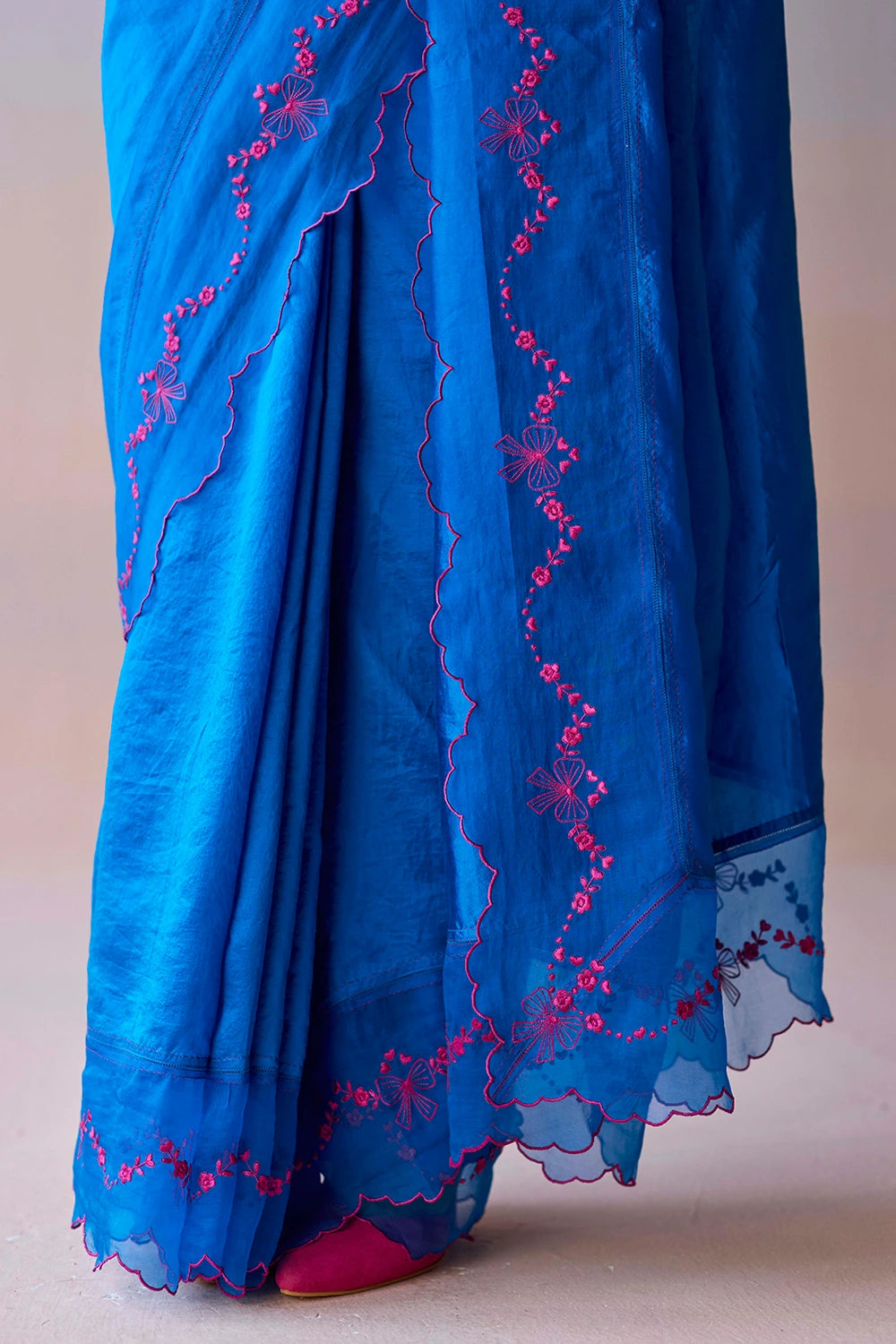 Moonglade Embroidered Saree