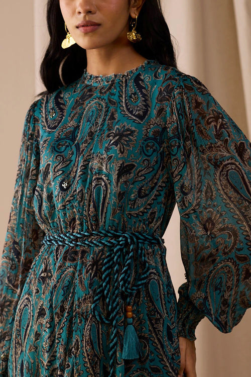 Mehr Paisley Mini Dress